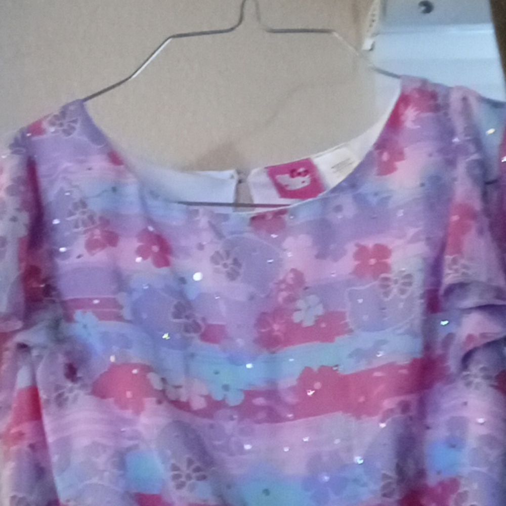 Hello kitty dress L 10/12 kids